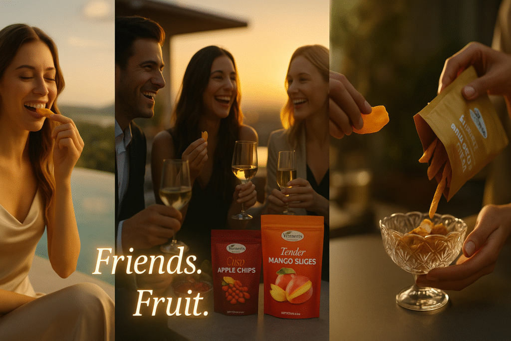 Fruit. Friends. Fun