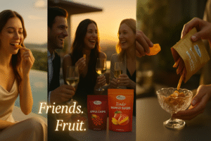 Fruit. Friends. Fun